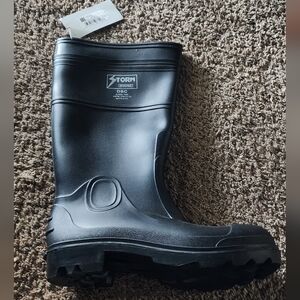Storm Midnight Black Waterproof Boots
